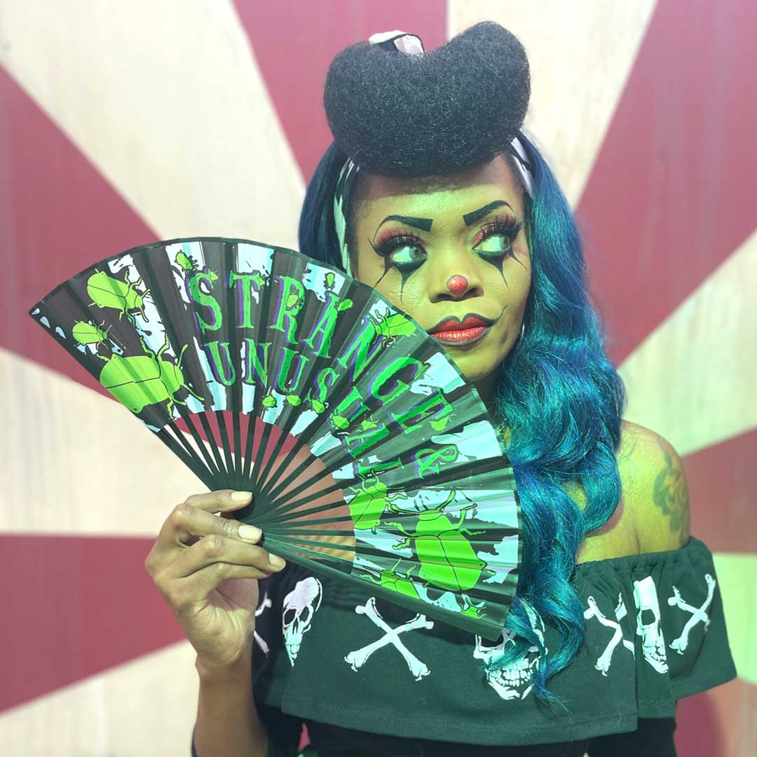 Strange And Unusual Fabric Fan