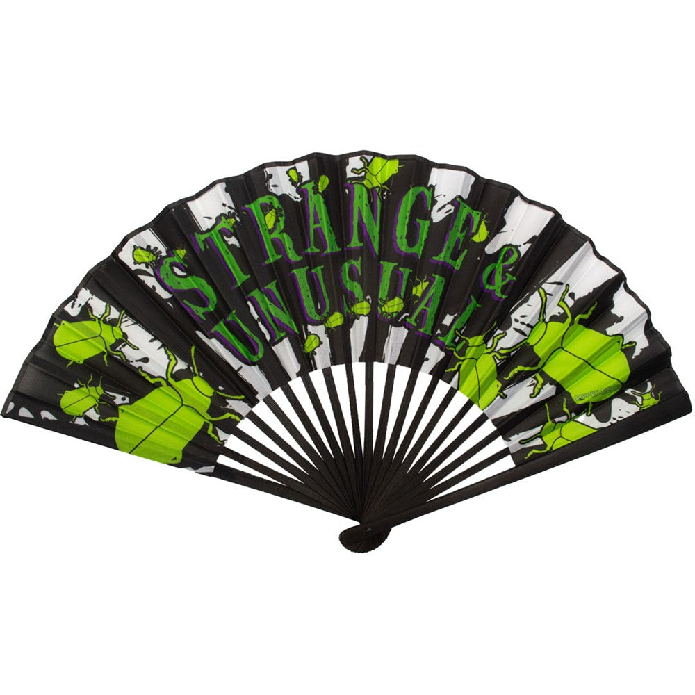 Strange And Unusual Fabric Fan - Kreepsville