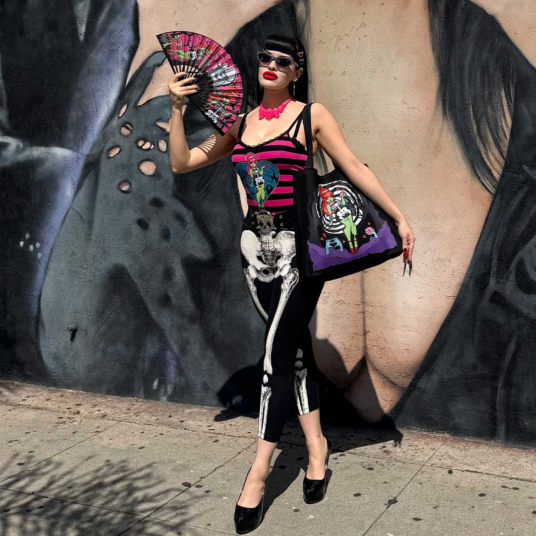 Zombie Girl Hypno Tote Bag - Kreepsville