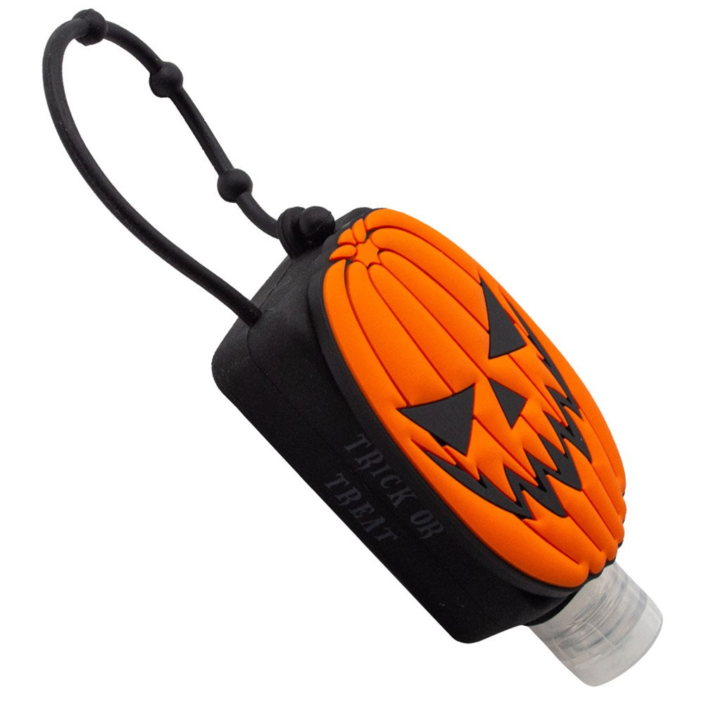 Trick Or Treat Pumpkin Hand Sanitizer Holder - Kreepsville