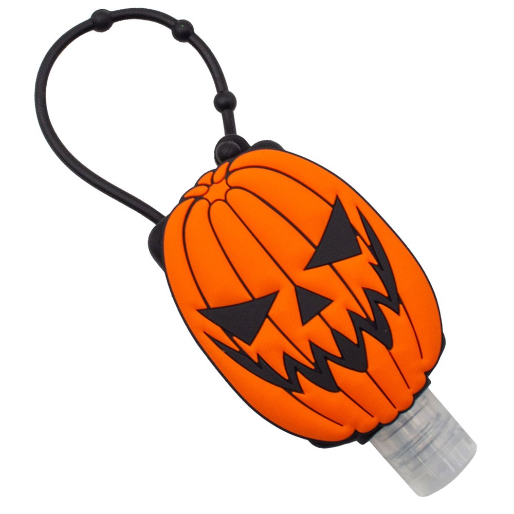 Trick Or Treat Pumpkin Hand Sanitizer Holder - Kreepsville