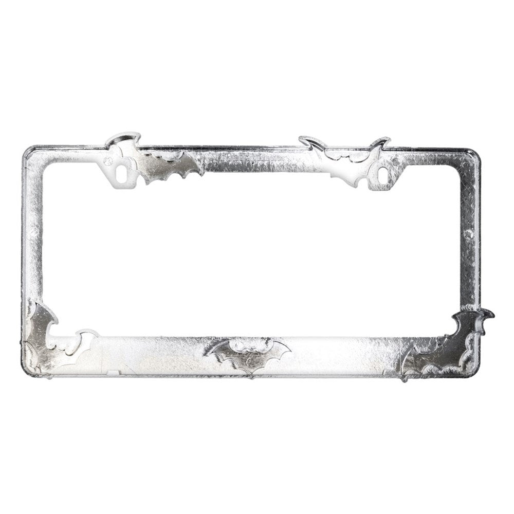 Bat License Plate Frame Chrome - Kreepsville