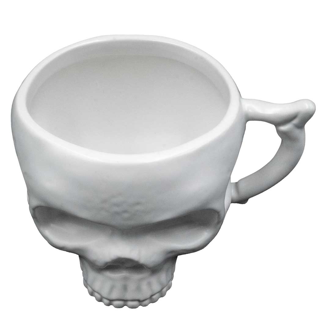 Anatomical Skull Mega Mug White - Kreepsville