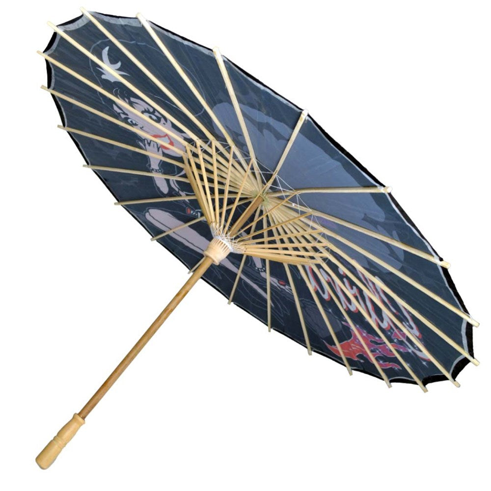 Elvira Bewitched Fabric Parasol - Kreepsville