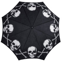 Thumbnail for Skull Handle Anatomical Skull And Bones Umbrella - Kreepsville