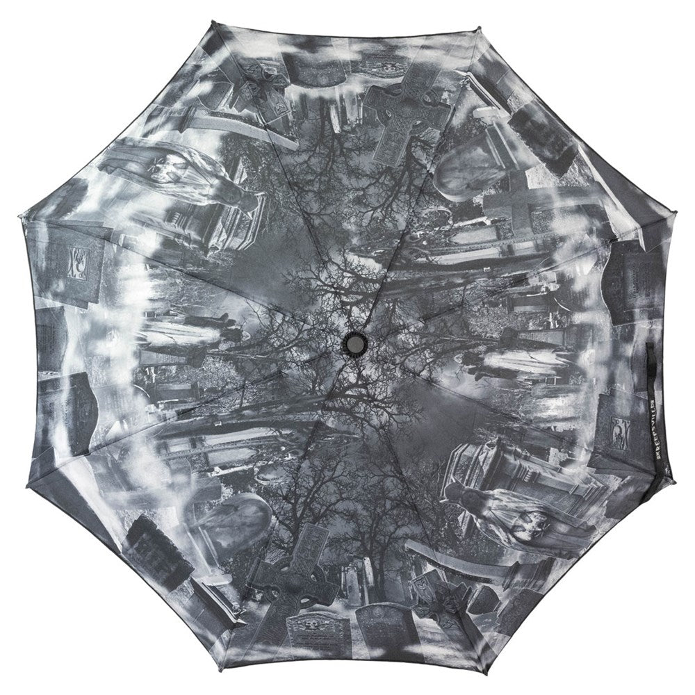 Skull Handle Cemetery Umbrella - Kreepsville