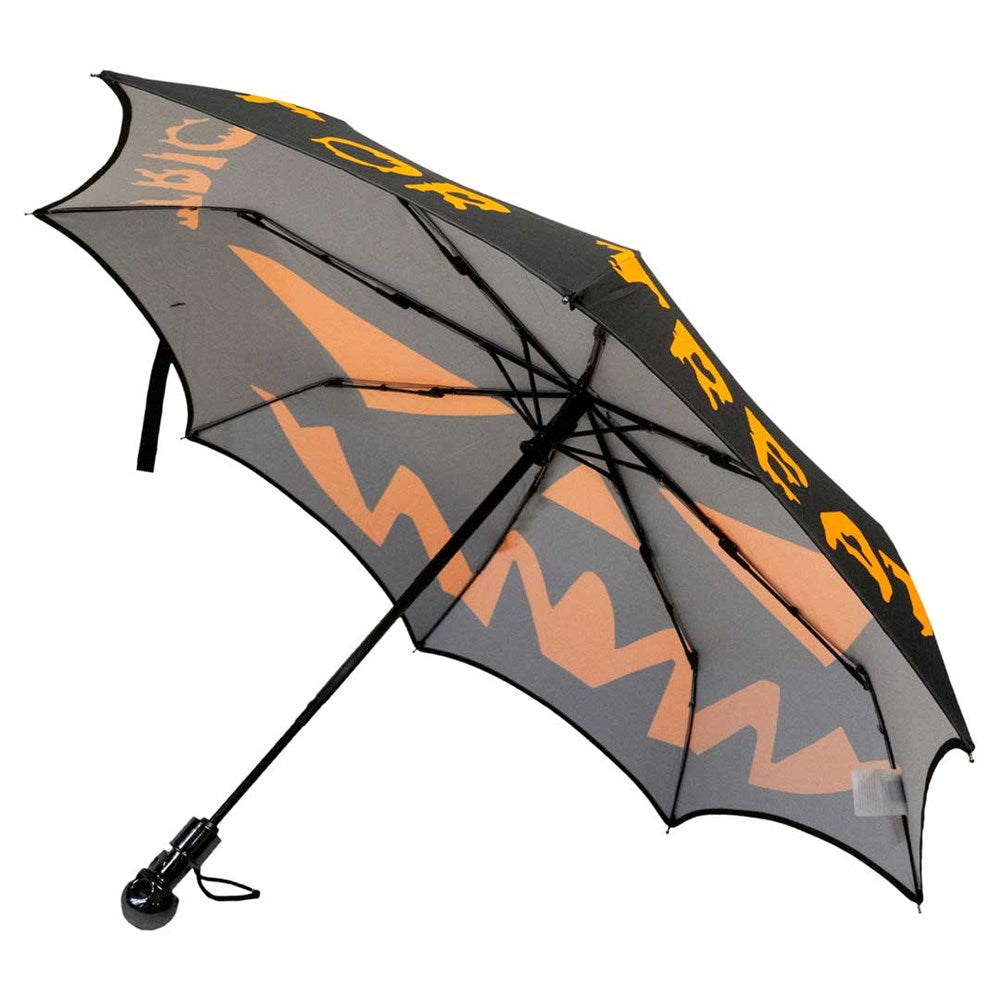 Skull Handle Trick Or Treat Umbrella - Kreepsville