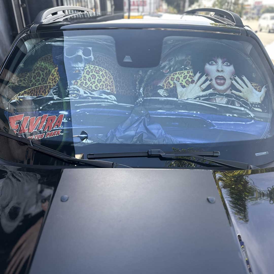 Elvira Car Sun Visor Macabre Mobile - Kreepsville