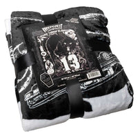 Thumbnail for Black Cat 13 Throw Blanket
