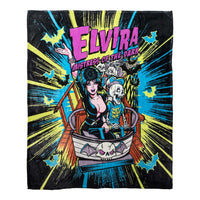 Thumbnail for Elvira Ghostcoaster Throw Blanket