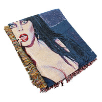 Thumbnail for Elvira Popcorn Tapestry Throw Blanket - Kreepsville