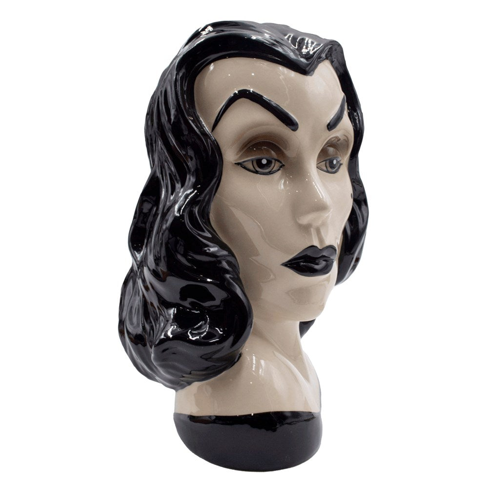 Vampira Portrait Ceramic Vase - Kreepsville