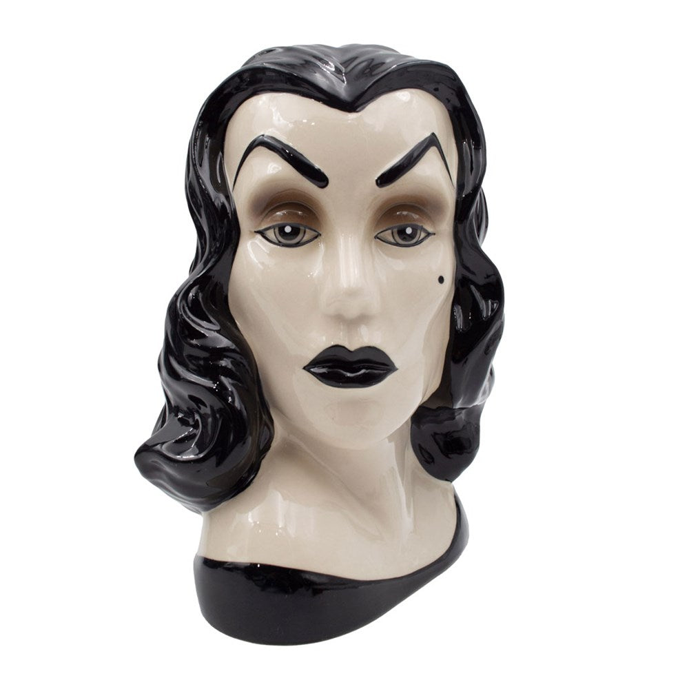 Vampira Portrait Ceramic Vase - Kreepsville