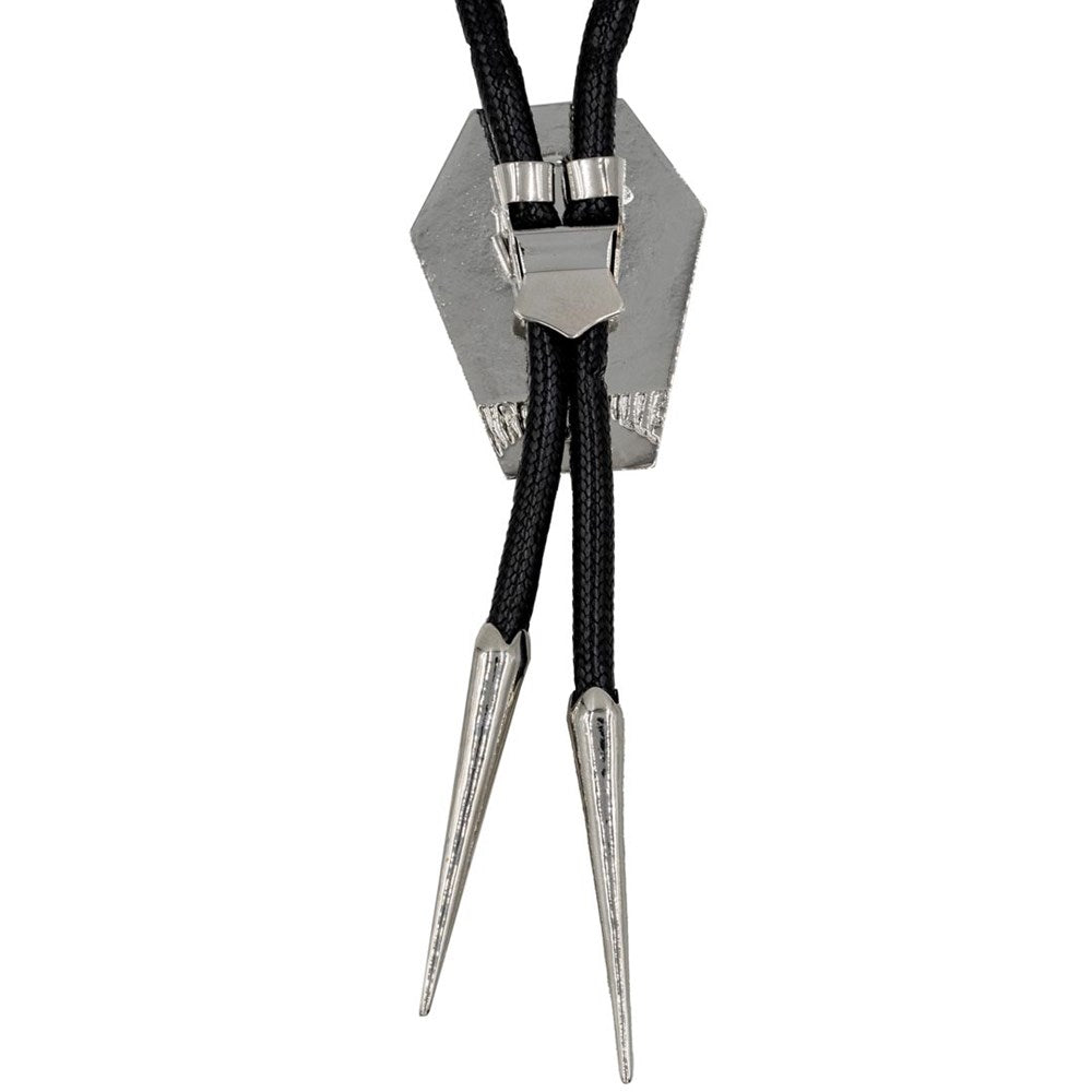 Coffin Skull Bones Bolo Western Tie - Kreepsville