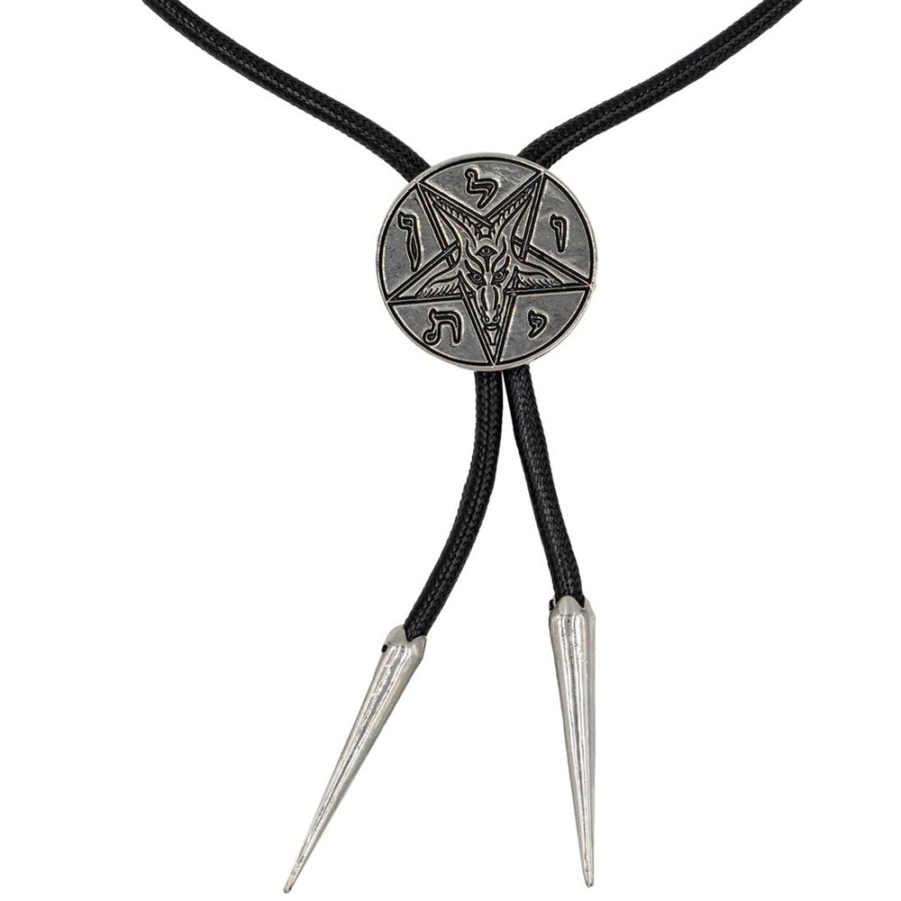 Satanic Circle Bolo Western Tie - Kreepsville