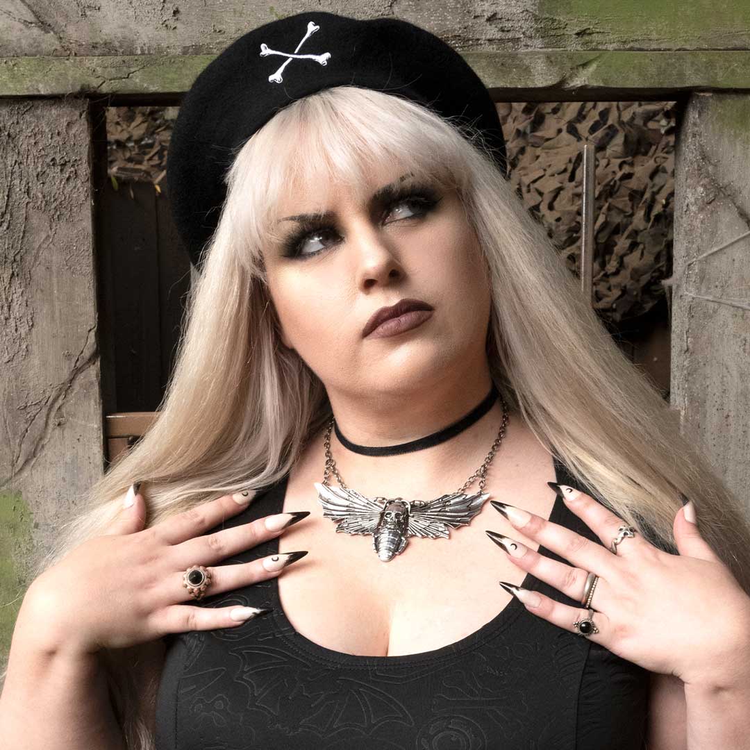 Death Moth Necklace - Kreepsville