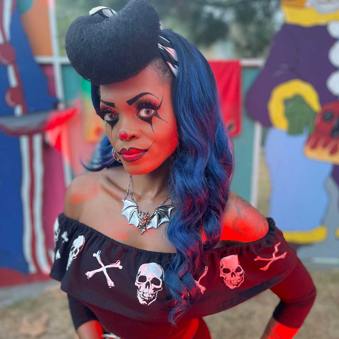 Creature Of The Night Bat Chrome Necklace - Kreepsville