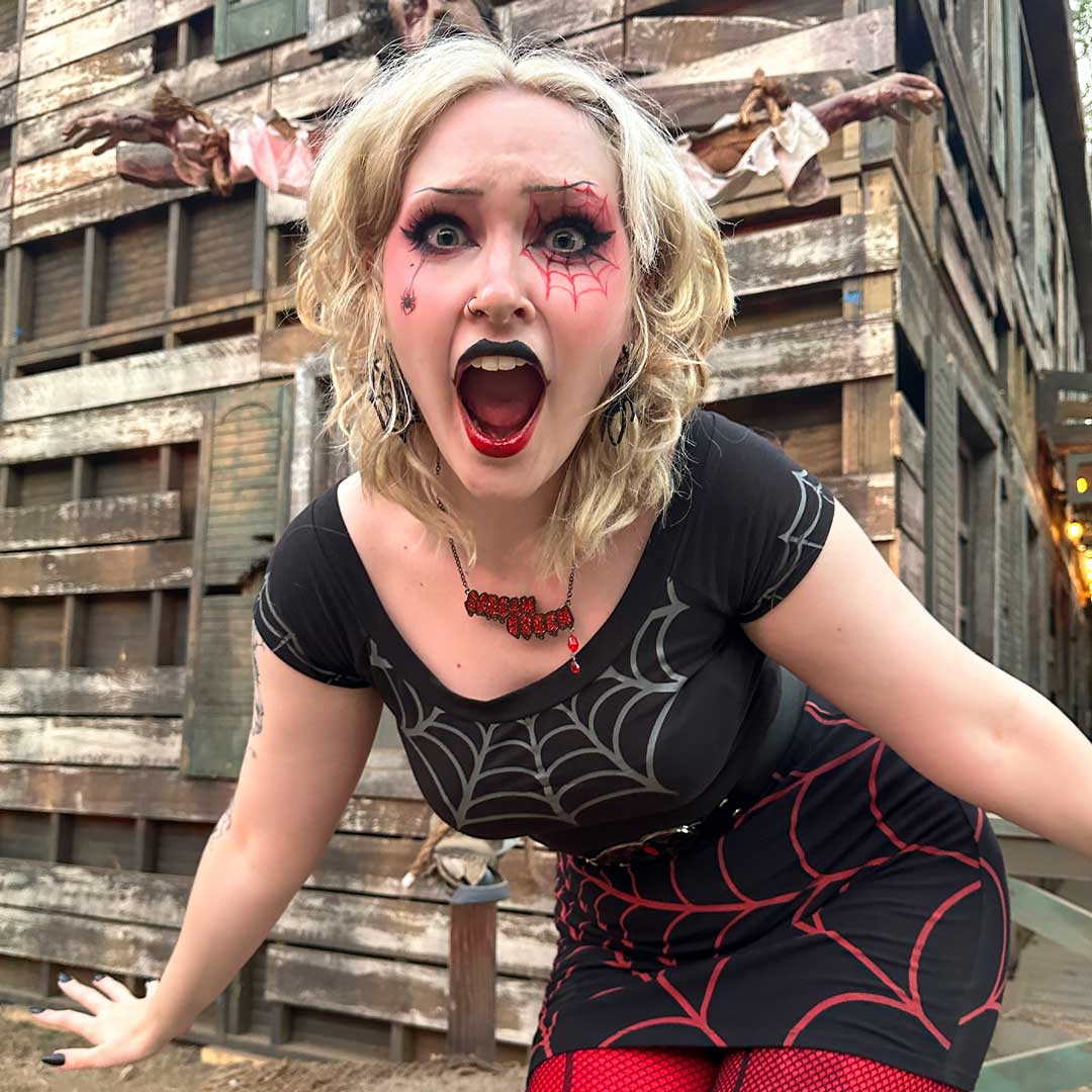 Scream Queen Text Necklace - Kreepsville