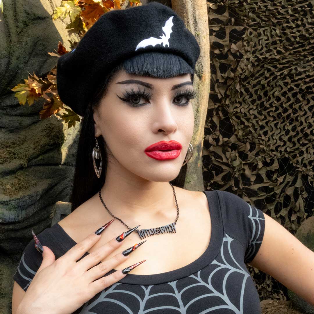 Witch Bitch Text Necklace - Kreepsville
