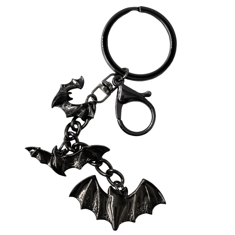 Flying Bats Charm Keychain - Kreepsville