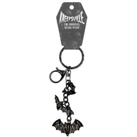 Thumbnail for Flying Bats Charm Keychain - Kreepsville