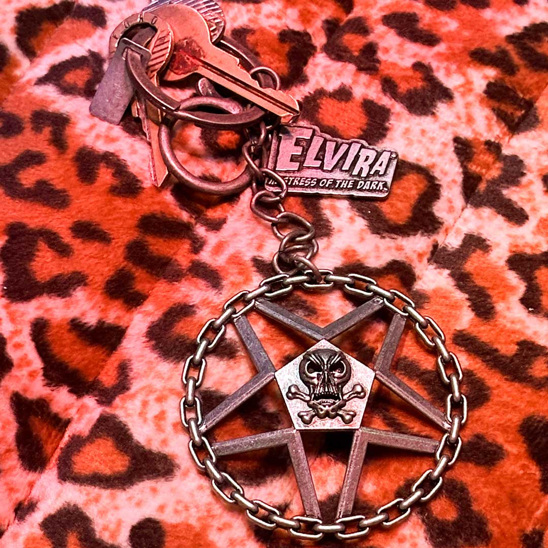 Elvira Macabre Mobile Wheel Keychain
