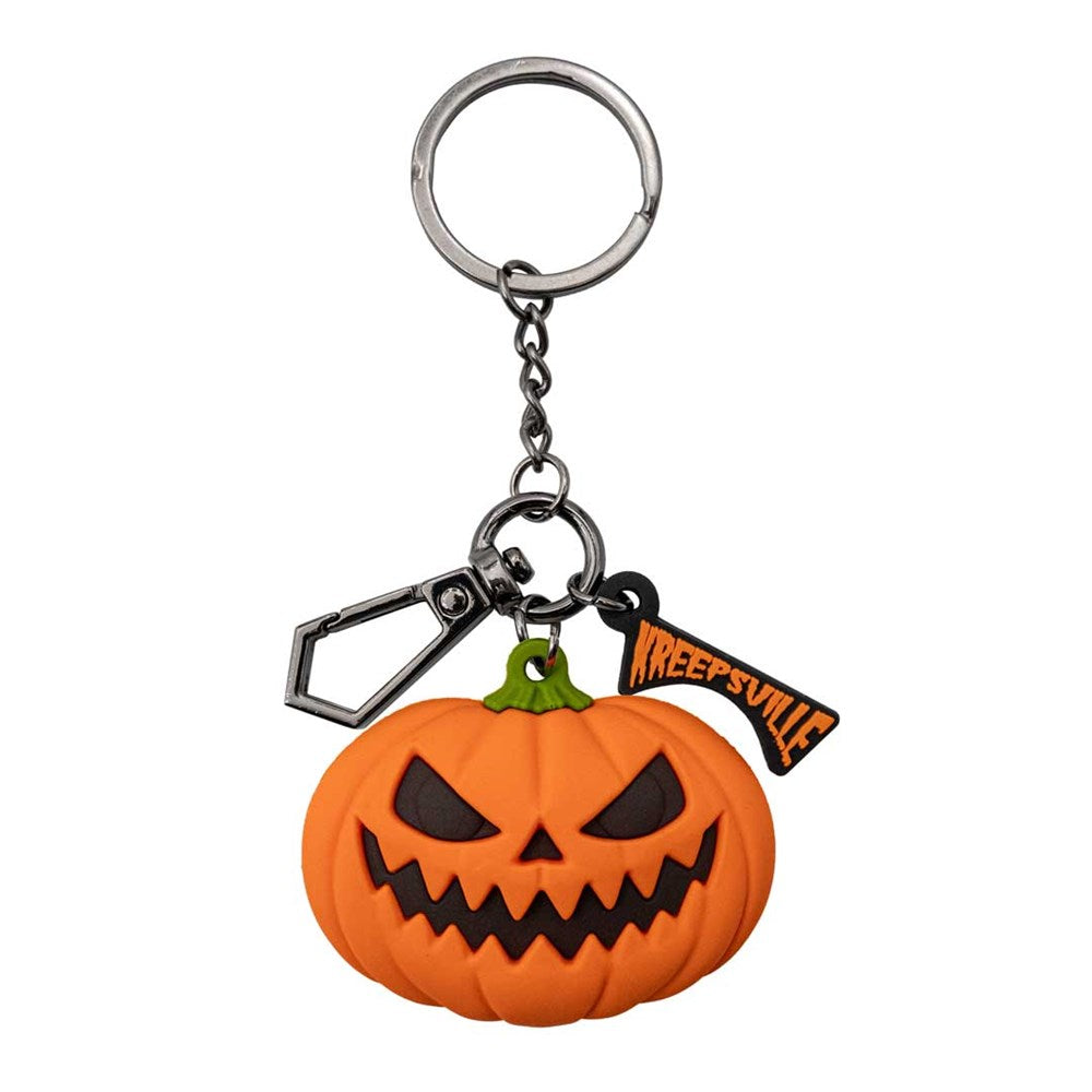 Pumpkin Orange 3D Flat Keychain - Kreepsville
