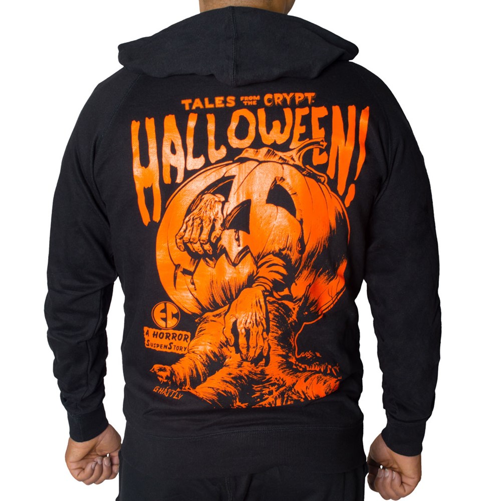 Tales From The Crypt Orange Pumpkin Unisex  Hoody - Kreepsville