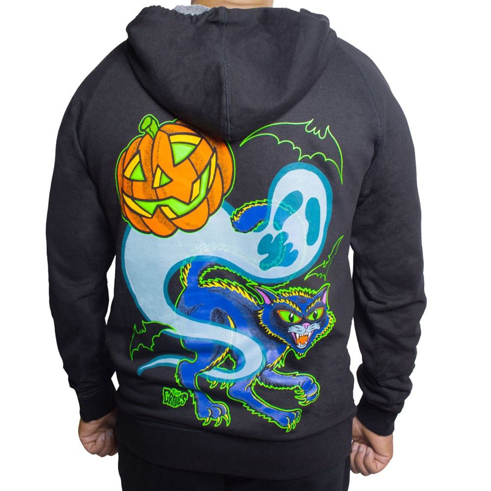 Graves Halloween Unisex Pullover Hoodie - Kreepsville