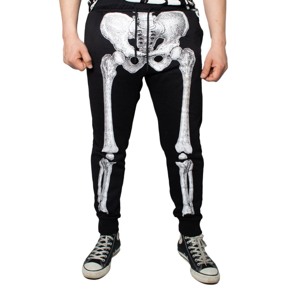 Skeleton White Bone Jogger Pant - Kreepsville