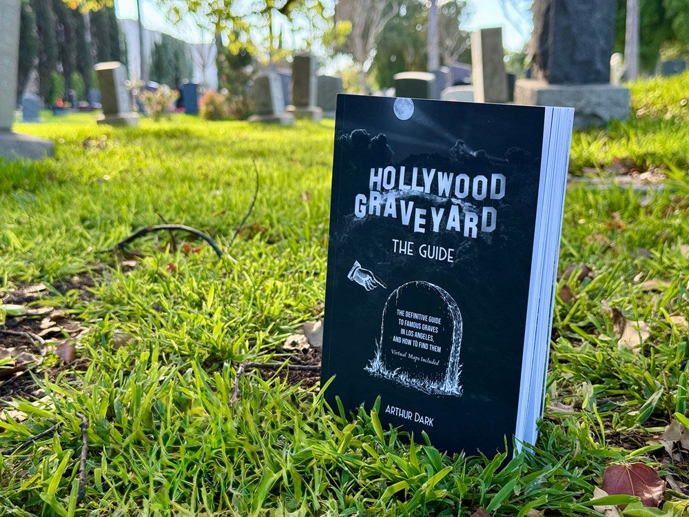 Hollywood Graveyard The Guide Signed Book