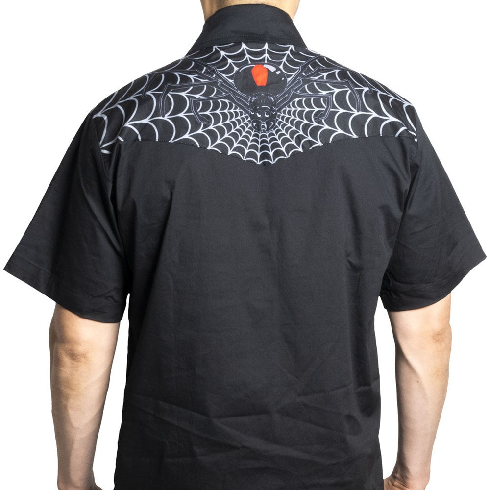 Black Widow Western Shirt - Kreepsville