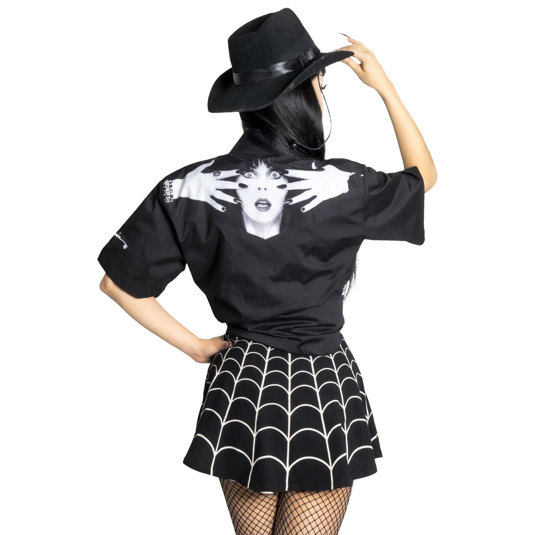 Elvira Classic Logo Western Shirt - Kreepsville