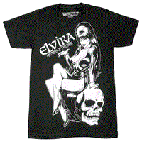 Thumbnail for Elvira Comic Glow Jumbo Mens T-Shirt - Kreepsville