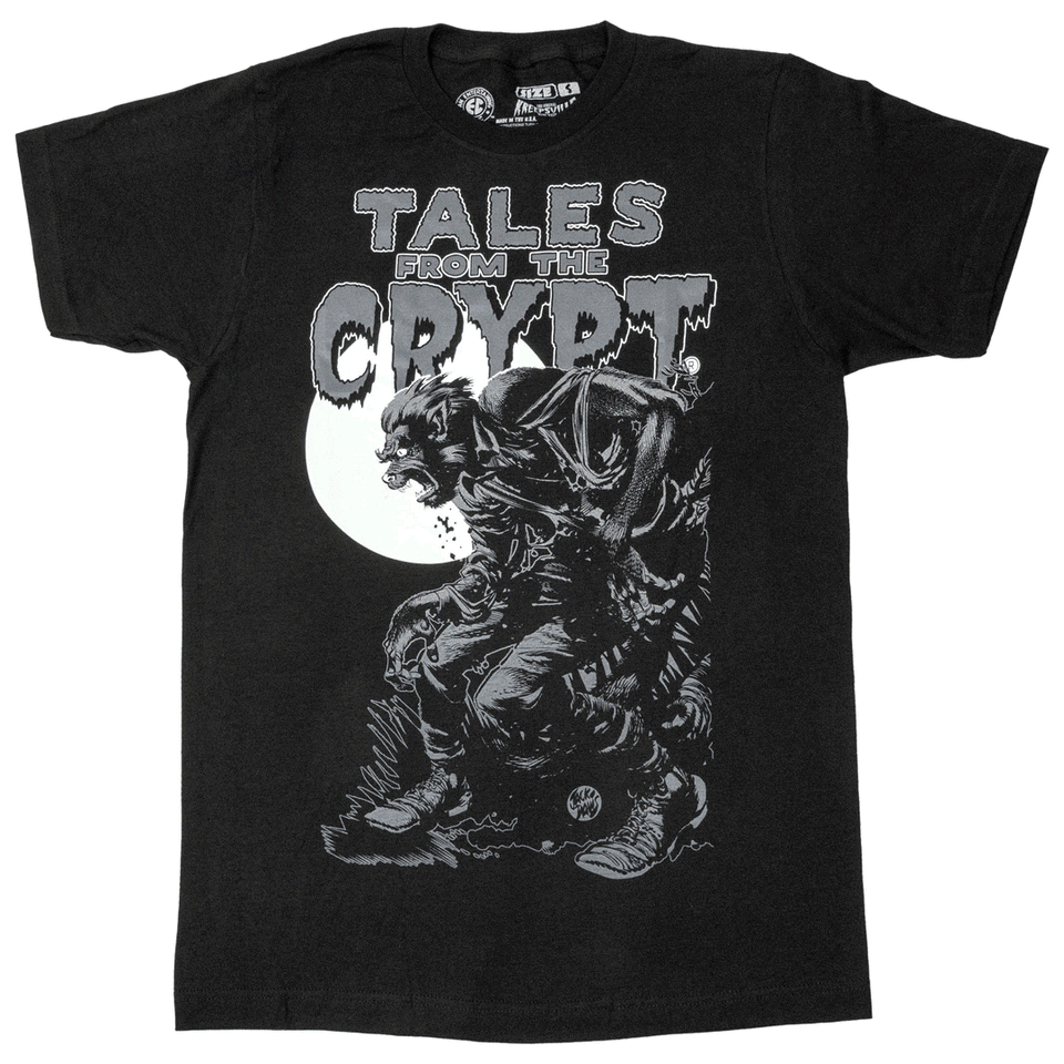 Tales From The Crypt Werewolf Moon Tshirt – Kreepsville Tales From The Crypt Werewolf Moon Tshirt – Kreepsville