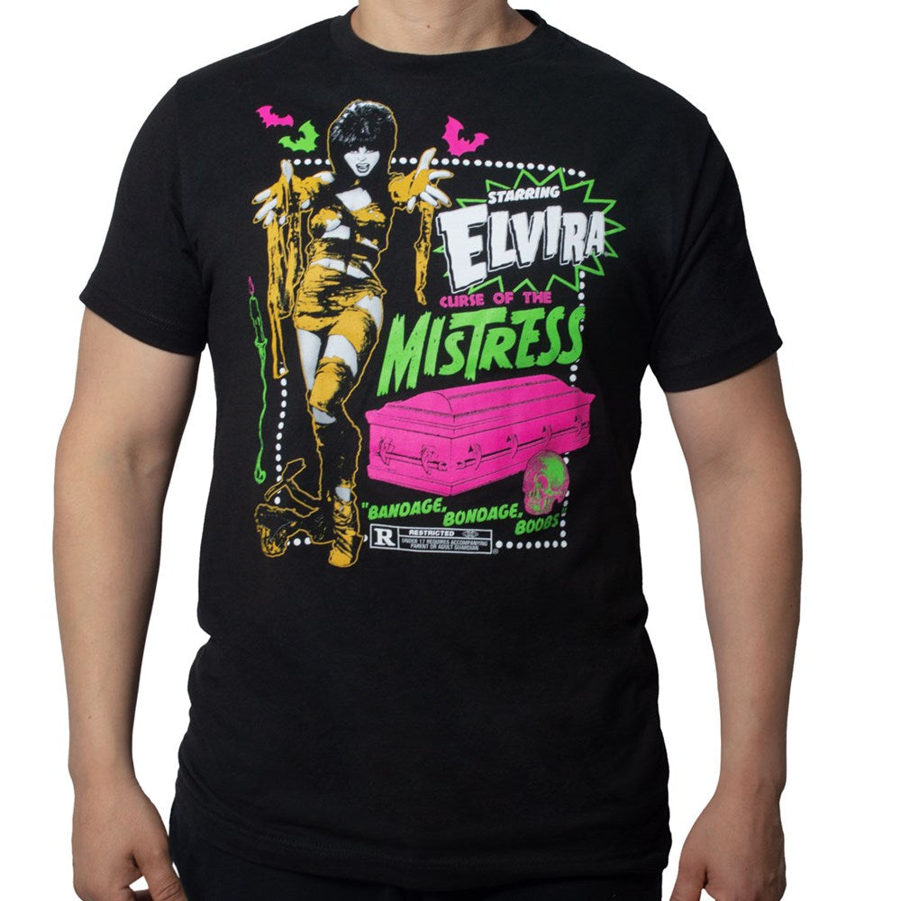 Elvira Mummy Curse Mens T-Shirt - Kreepsville