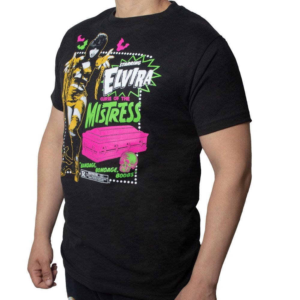 Elvira Mummy Curse Mens T-Shirt - Kreepsville