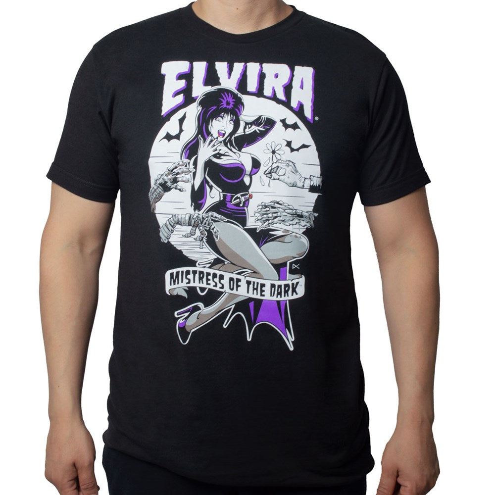 Elvira Monster Hands T-shirt - Kreepsville