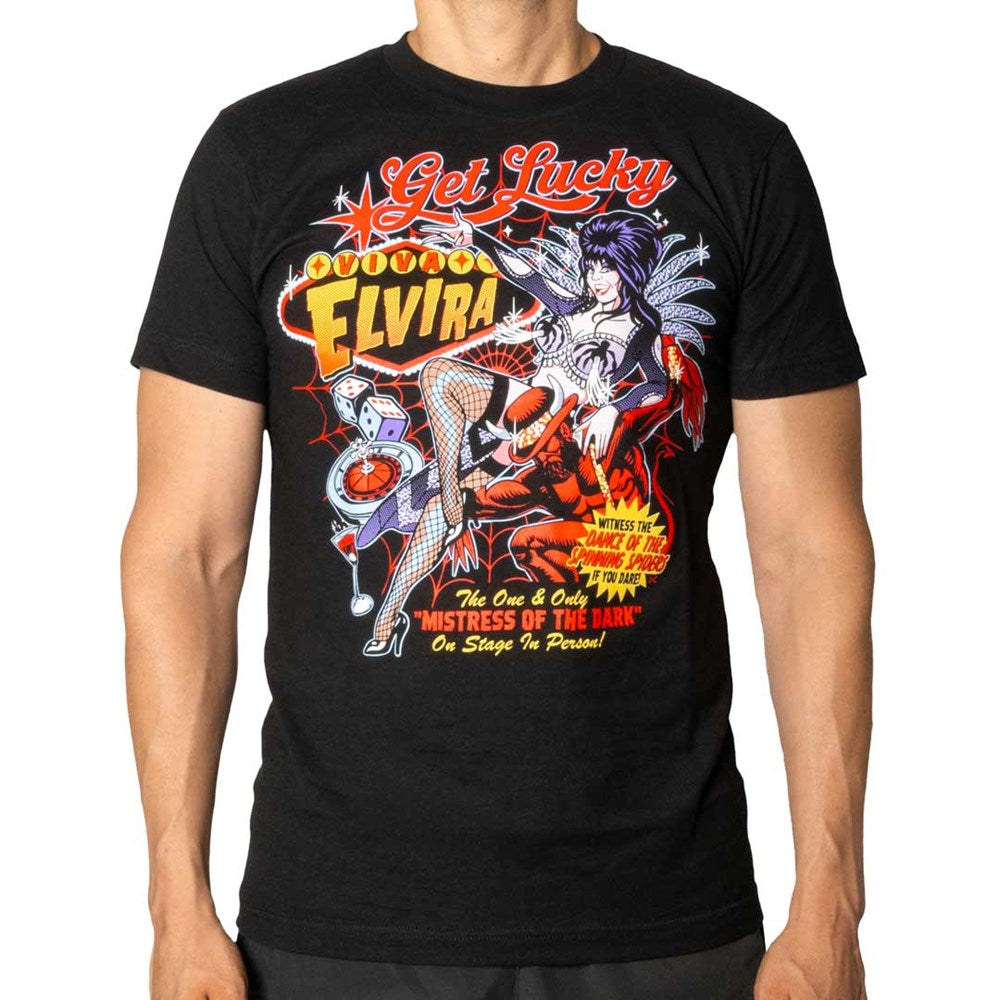 Elvira Viva Vegas Elvira T-shirt