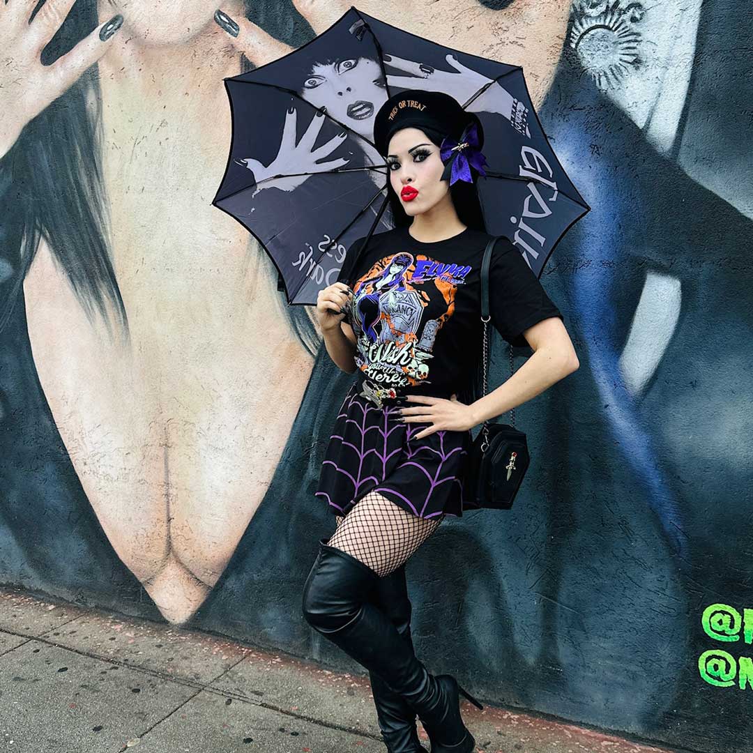 Elvira Wish You Were Here Mens T-Shirt