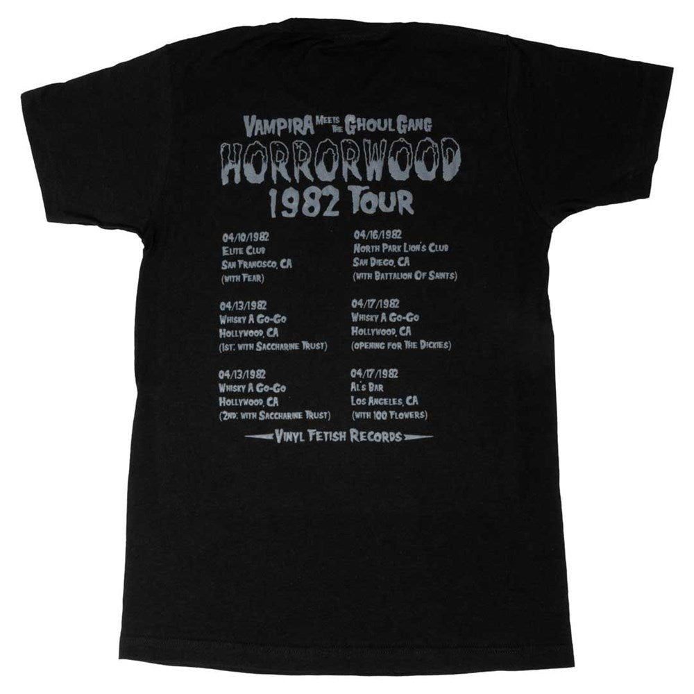 Vampira Meets Ghoul Gang T-shirt - Kreepsville