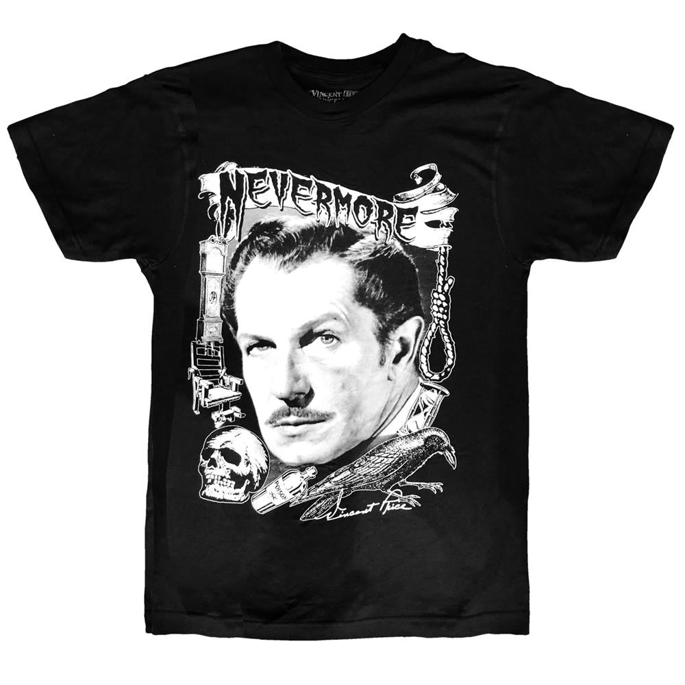 Vincent Price Nevermore Tshirt - Kreepsville