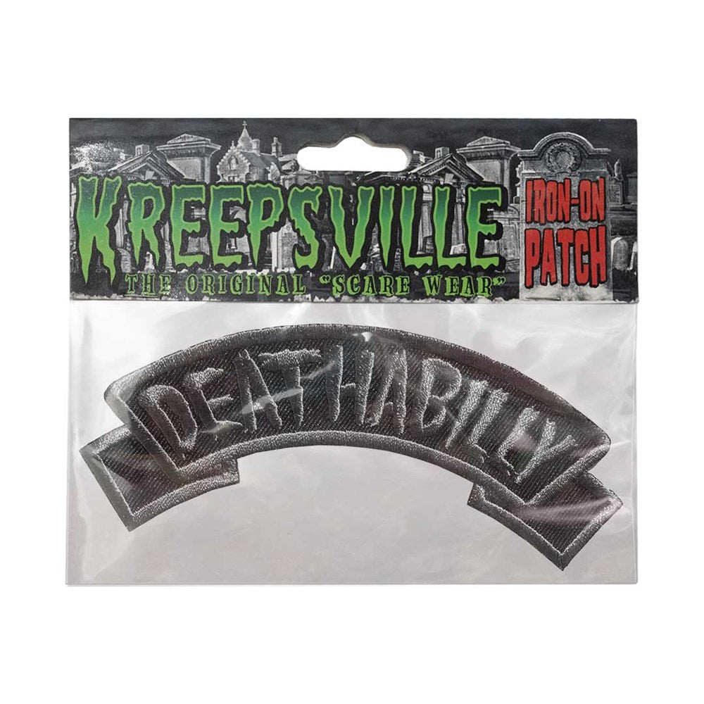 Arch Patch Deathabilly Grey - Kreepsville