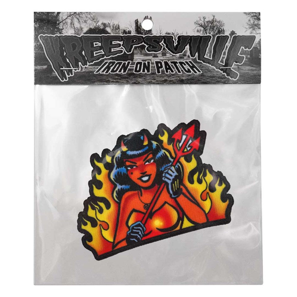 Flames She Devil Patch - Kreepsville