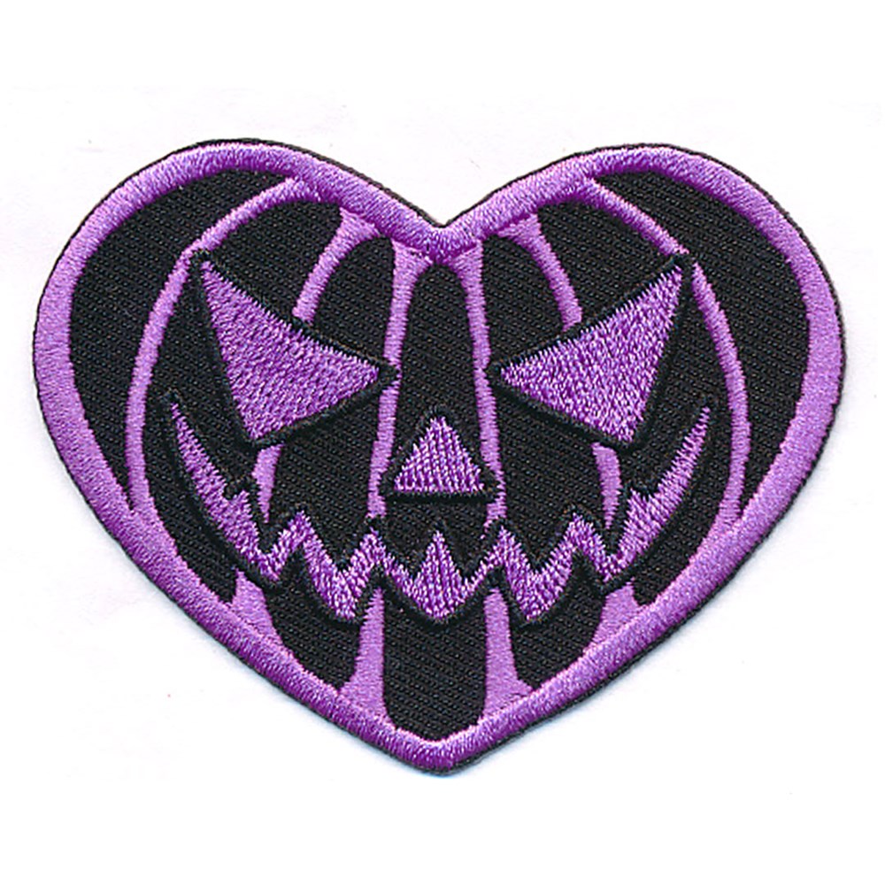 Pumpkin Heart Purple Patch - Kreepsville