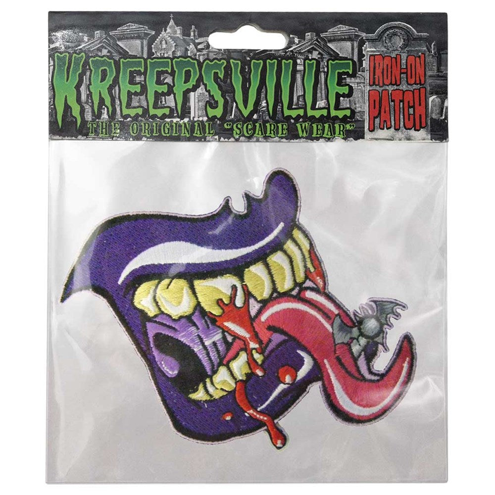 Vamp Mouth Patch - Kreepsville