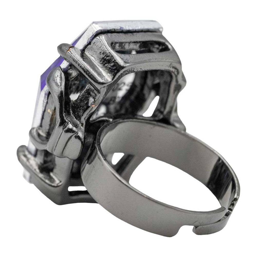 Elvira Coffin Jewel Purple Ring - Kreepsville