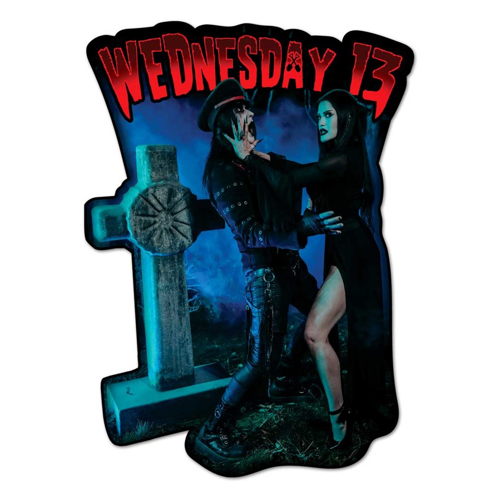 Wednesday 13 In Misery Sticker - Kreepsville