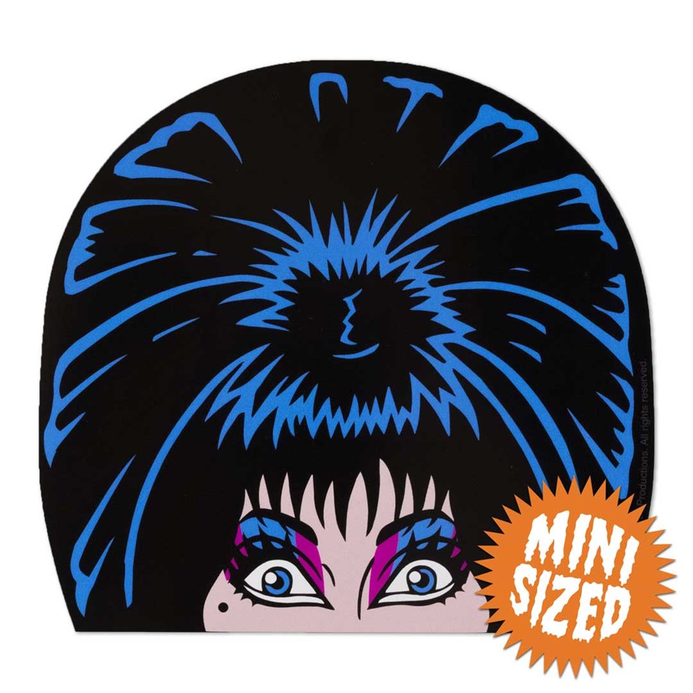 Elvira Peeker Mini Vinyl Sticker - Kreepsville