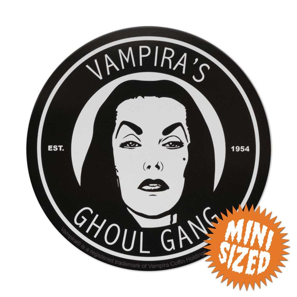 Vampira Ghoul Gang Mini Vinyl Sticker - Kreepsville